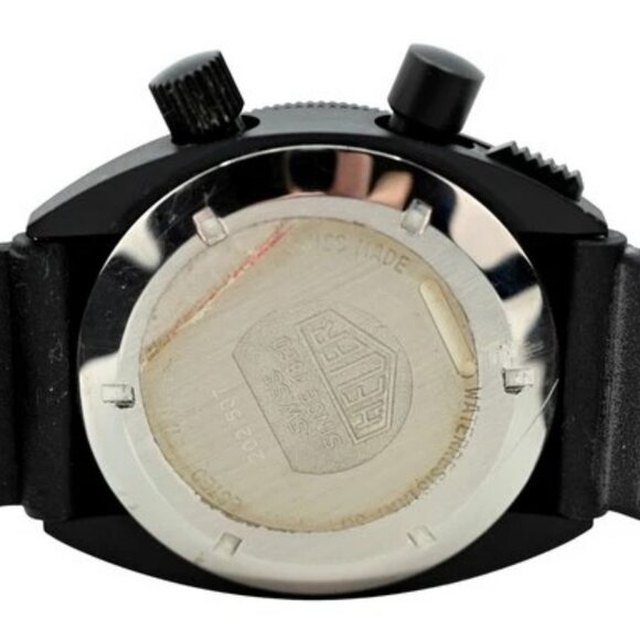 Tag Heuer 44mm Men's Referee Stopwatch Wrist Watch w/ Box+ Papers- 202.507! - Picture 10 of 13